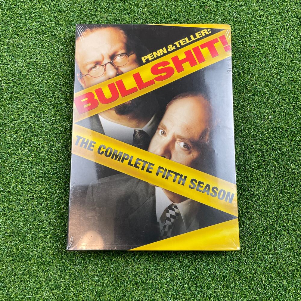 Penn & Teller Bullshit: The Complete Fifth Season DVD 2007 Brand New